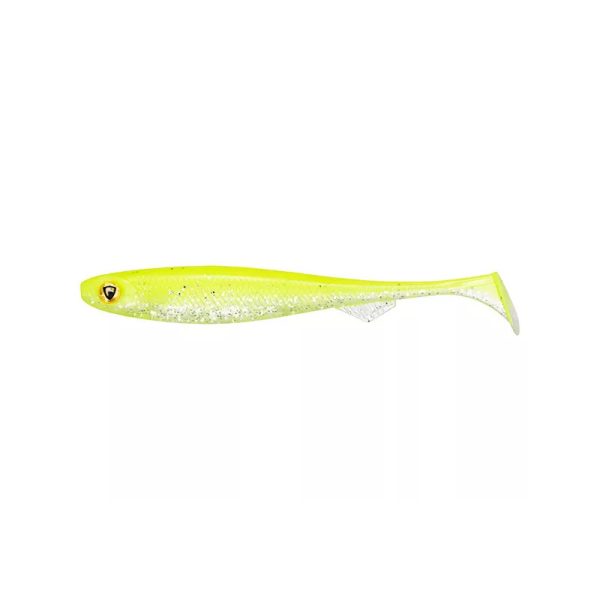 Fox Rage Slick Shad Ultra UV 9cm Chartreuse Gumová Nástraha