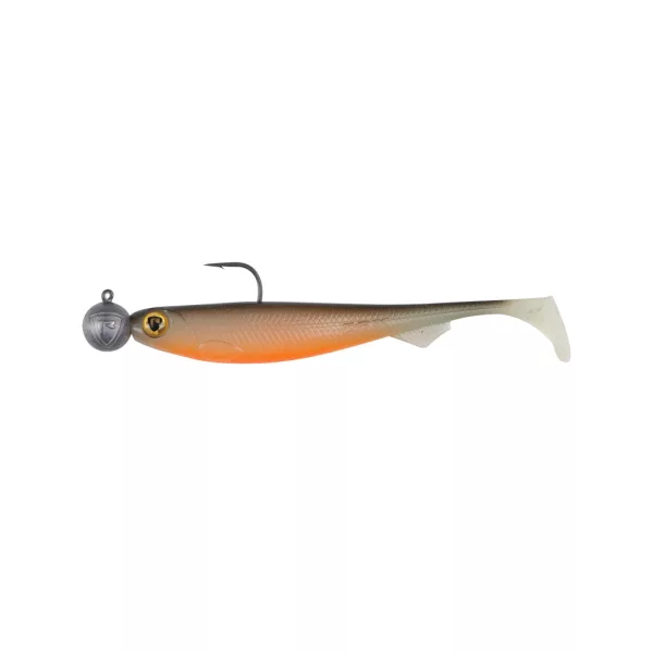 Fox Rage Bulk Loaded Slick Shads UV Hot Olive 9cm 2/0 10gr Plastová Návnada