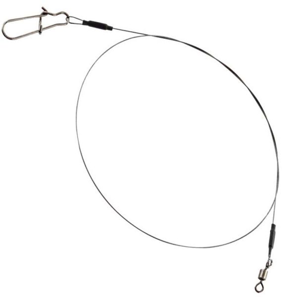 Fox Rage Rage Strike Point Jerk Leader Single Strand Titanium Dravcový Nadväzec 2ks 1,0mm 40cm