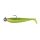 Fox Rage Bulk Loaded Zander Pro Shads UV Lemon Tiger 12cm 4/0 50gr Plastová nástraha