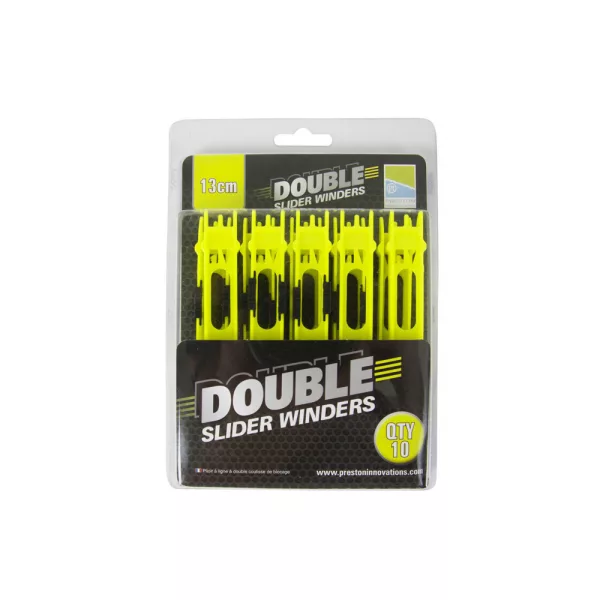 Preston Double Slider Winders Yellow Rebrík 13cm