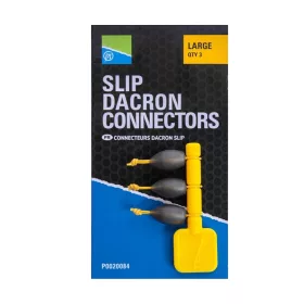 Preston Slip Dacron Connector Veľký Konektor