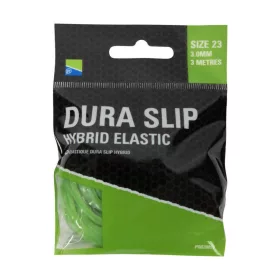   Preston Dura Slip Hybrid Elastic 23 Green Zložená hybridná guma 3,0mm