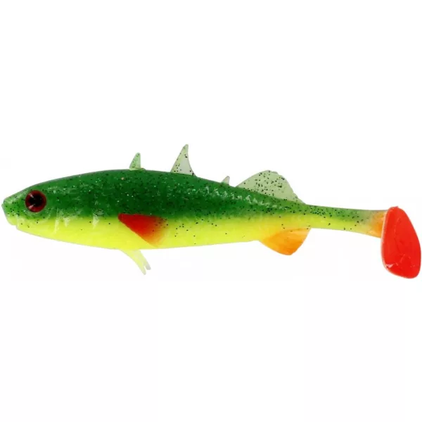 WESTIN Stanley the Stickleback Shadtail 5,5cm 1,5g Fireflake 6ks Plastová nástraha