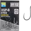 Preston XSP-B Eyed 12 Füles, Szakáll Nélküli Horog 10db