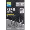 Preston XSP-B Eyed 12 Füles, Szakáll Nélküli Horog 10db