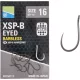 Preston XSP-B Eyed 16 Füles, Szakáll Nélküli Horog 10db