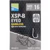 Preston XSP-B Eyed 16 Füles, Szakáll Nélküli Horog 10db