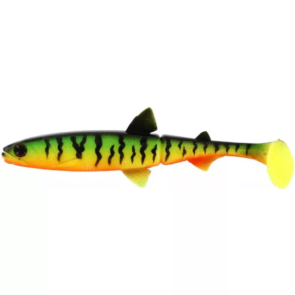 WESTIN HypoTeez Shadtail 9 cm 5 g Crazy Firetiger 6 ks/balenie Plastová nástraha