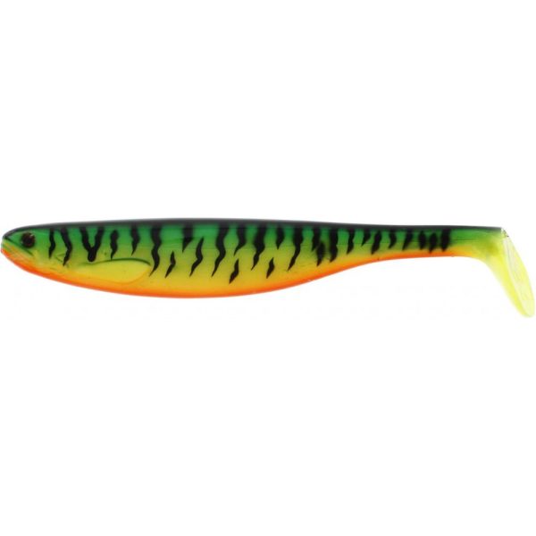 WESTIN ShadTeez Slim 14cm 17g Crazy Firetiger Box w. 28ks Plastová nástraha