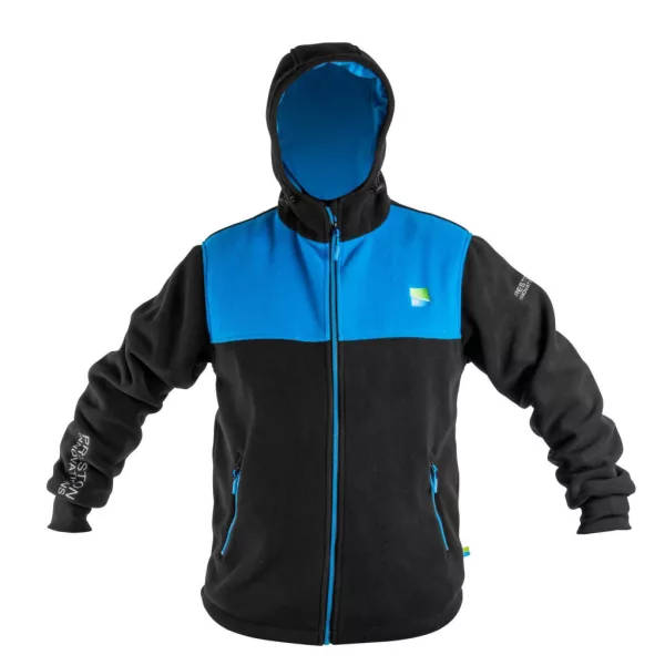 Preston Windproof Fleece Jacket Bunda s kapucňou XL