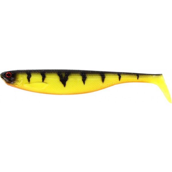 Westin ShadTeez Slim 12cm 10g Fire Perch Plastová nástraha