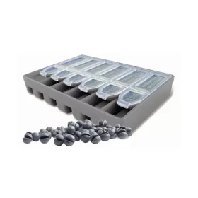 Preston Super Soft Lead Shot Dispenser Micro Olovnaté broky