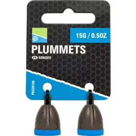 Preston Plummets Fenékmérő Ólom 15gr 2db