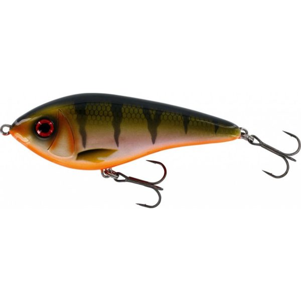 WESTIN Swim Glidebait 12cm 53g Vznášajúci sa Bling Perch Wobler