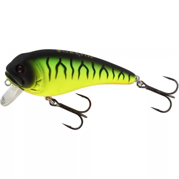 WESTIN FatBite 5,5 cm 8 g Plávajúci Firetiger Wobler