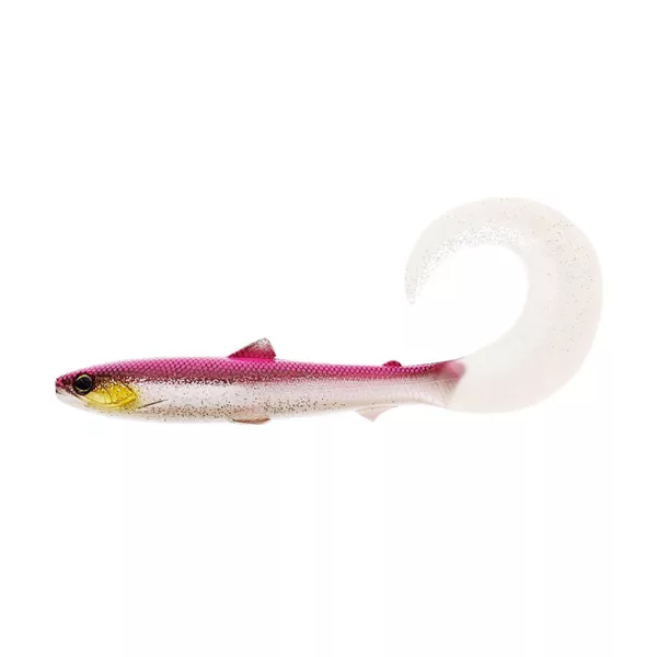 WESTIN BullTeez Curltail 8cm 3g Pink Headlight 3ks Plastová nástraha