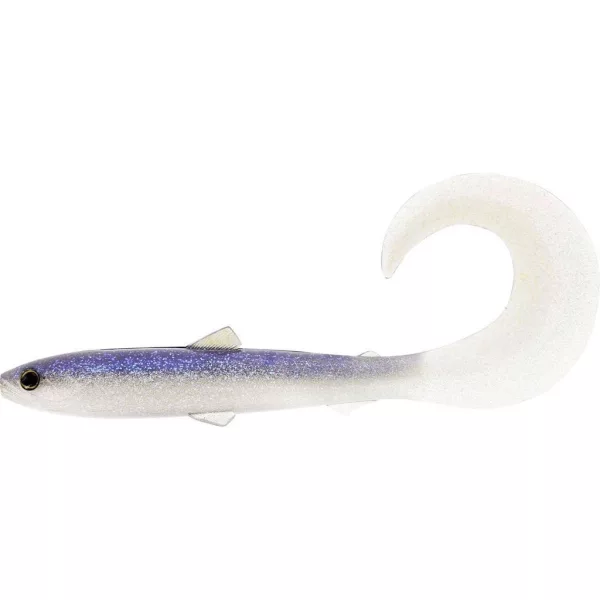WESTIN BullTeez Curltail 10cm 6g Sparkling Blue 2ks Plastová nástraha
