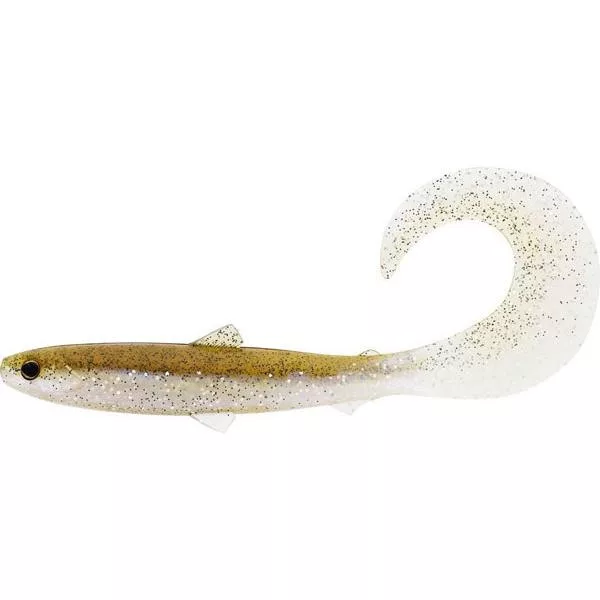 WESTIN BullTeez Curltail 8cm 3g Pearl Sand Krabička s 60ks Plastová nástraha