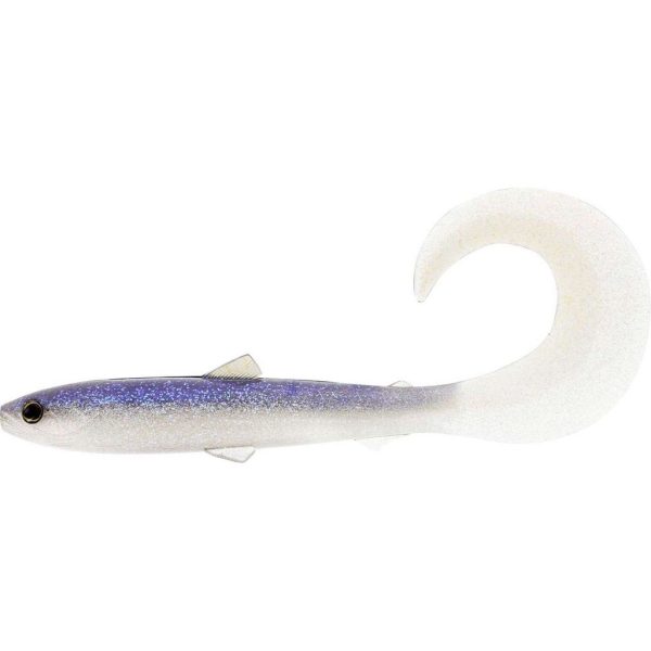 WESTIN BullTeez Curltail 10cm 6g Sparkling Blue Balenie s 60ks Plastová nástraha