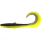 WESTIN BullTeez Curltail 8cm 3g Black/Chartreuse Box s 60ks Plastová nástraha