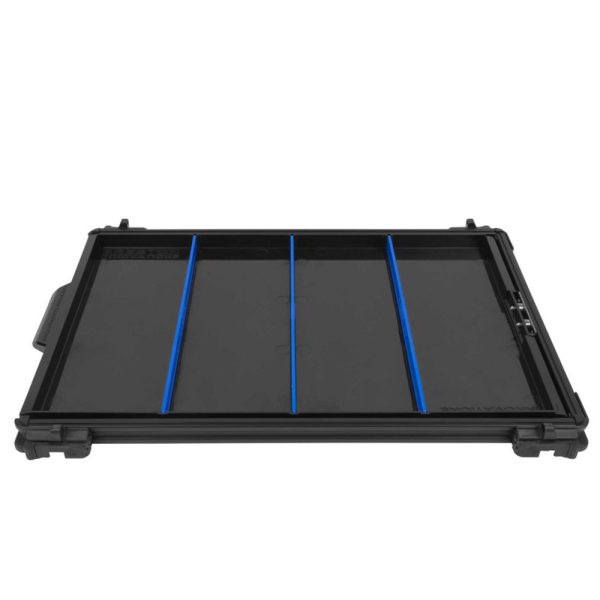 Preston Absolute MagLok Plytká Bočná Zásuvka S Vyberateľnými Deličmi Pre Pretekársky Bedbox Príslušenstvo