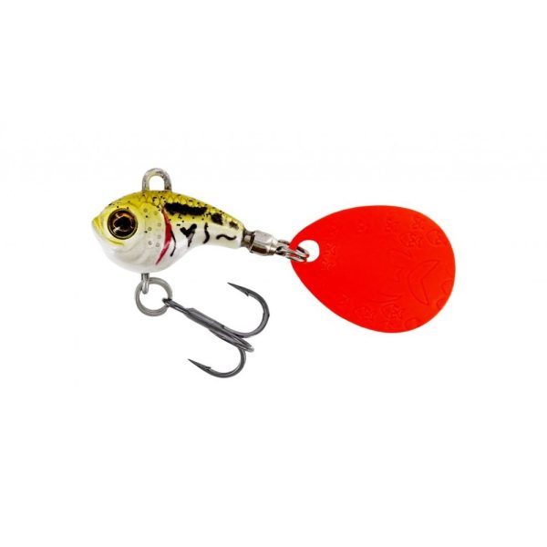 WESTIN DropBite Tungsten Spin Tail Jig 2,2cm 18g Pearl Stickleback Spin Tail umelá nástraha