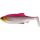 WESTIN Ricky the Roach Shadtail 14cm 42g Pink Headlight Krabica s 20pcs Plastová nástraha