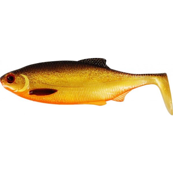 WESTIN Ricky the Roach Shadtail 14cm 42g Gold Rush Krabica s 20pcs Plastová nástraha