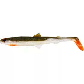   WESTIN BullTeez Shadtail 9,5cm 7g Bass Orange Box w. Plastová nástraha