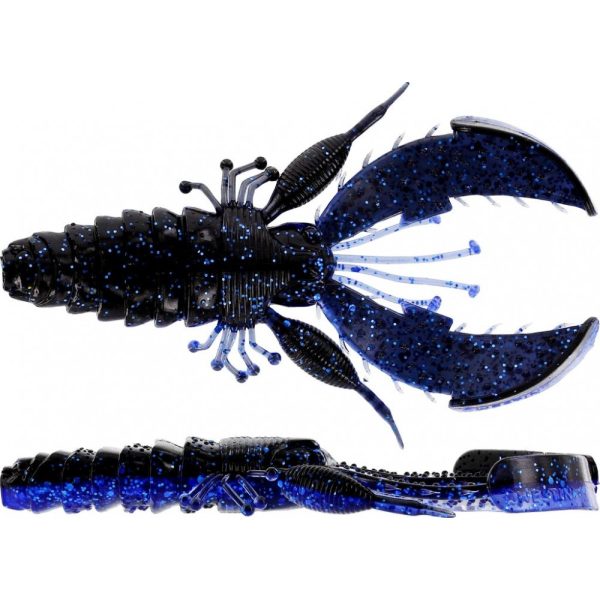 WESTIN CreCraw Creaturebait 8,5cm 7g Black/Blue 5ks Plastová nástraha