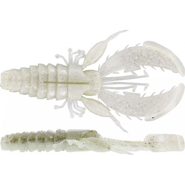 WESTIN CreCraw Creaturebait 6,5cm 4g Glow White 6ks Plastová nástraha