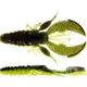 WESTIN CreCraw Creaturebait 10cm 12g Black/Chartreuse 4ks Plastová nástraha
