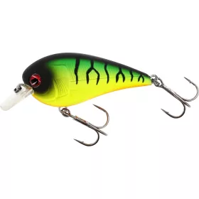   WESTIN BassBite 1.5 Squarebill 6cm 13g Plávajúci Firetiger Wobler
