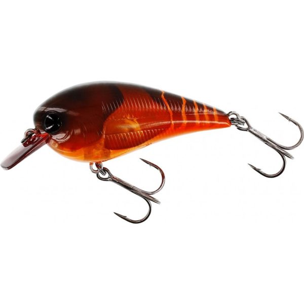 WESTIN BassBite 1.5 Squarebill 6cm 13g Plávajúci Fire Craw Wobler