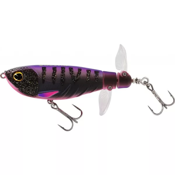 Westin Spot-On Twin Turbo 9cm 19gr Plávajúce Black Haze Whopper Plopper Vobler