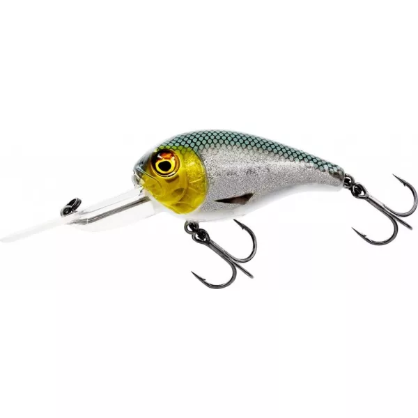 WESTIN MegaBite DR Crankbait 6cm 19g Plávajúci 3D Svetlomet Wobler