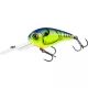 WESTIN MegaBite DR Crankbait 6cm 19g Plávajúci Chartreuse Modrý Rak Wobler