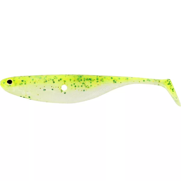 Westin ShadTeez Hollow 8cm 4g Sparkling Chartreuse Plastová nástraha