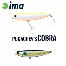 Ima Pugachevs Cobra 90 9cm 12gr 209 Gold Mullet Wobbler