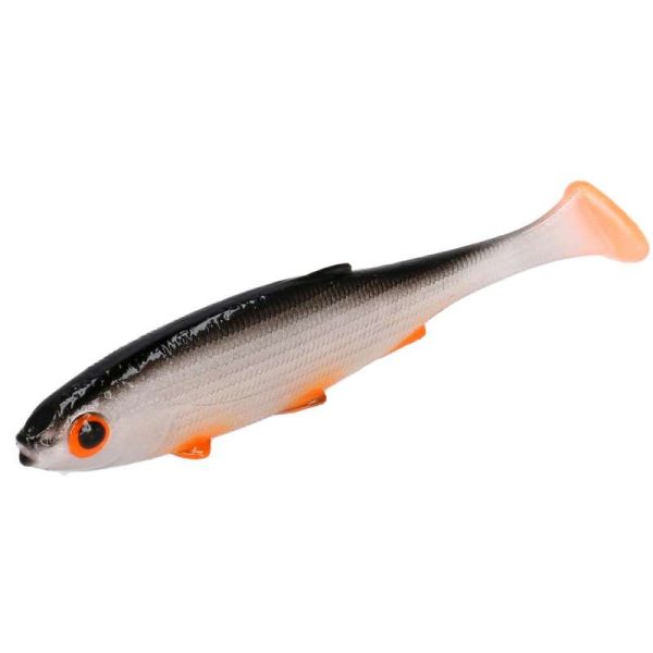 Mikado Real Fish 8,5cm Oranžový Roach Plastová nástraha 5ks