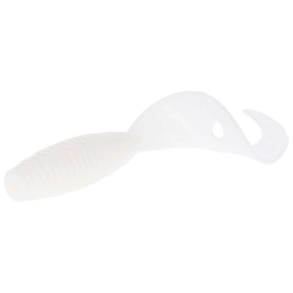 Mikado Twister 64mm Biela Gumová Nástraha 6ks