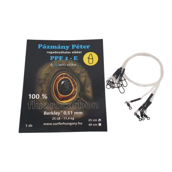Pázmány Péter Berkley 100% Fluorocarbon Prívlačový Náväzec 0,51mm 25cm
