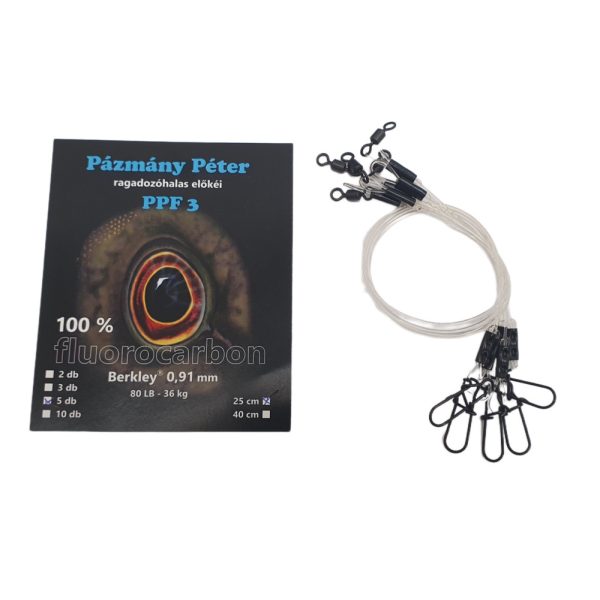 Pázmány Péter Berkley 100% Fluorocarbon prívlačový nadväzec 0,91mm 25cm