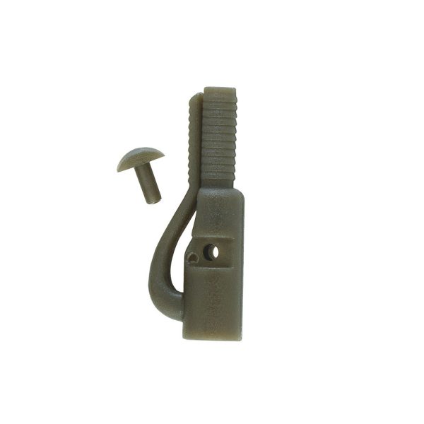 Prowess SAFETY LEAD CLIP KAKI X 10 olovnatý klip