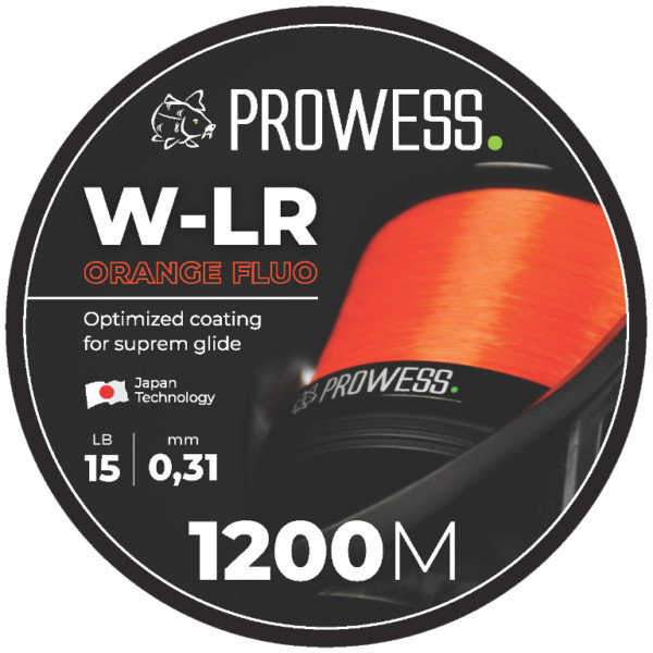 Prowess NYLON W-LR 0,31mm - 1200m - Orange - Oranžová