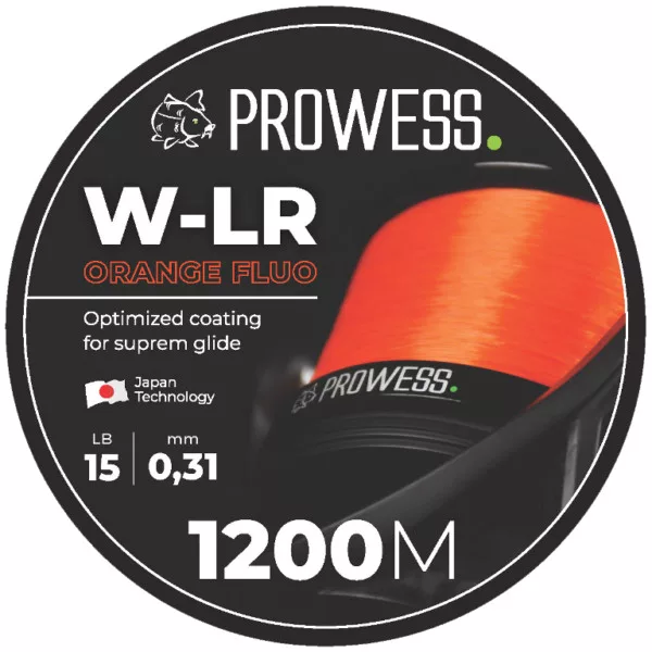 Prowess NYLON W-LR 0,33mm 1200m - Orange - Oranžová