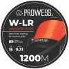Prowess Nylon W-LR Vlasec 0,36mm 1200m Orange - Oranžový