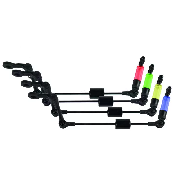 Prowess SET LIGHTS 4 (Červená, Zelená, Žltá, Modrá) svietiaci swinger signalizátor záberu