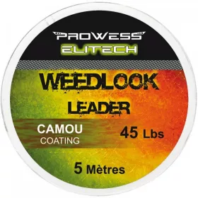   Prowess Weedlook Leader Line 45lb 5m Hnedá Nadväzcový vlasec